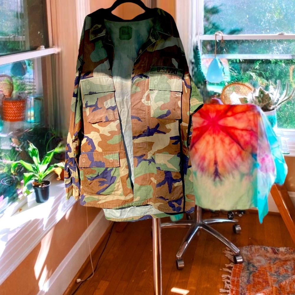 authentic army jacket 🌊 - Picture 2 of 6